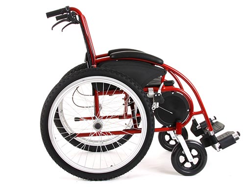 All Terrain self propelled wheelchair side image