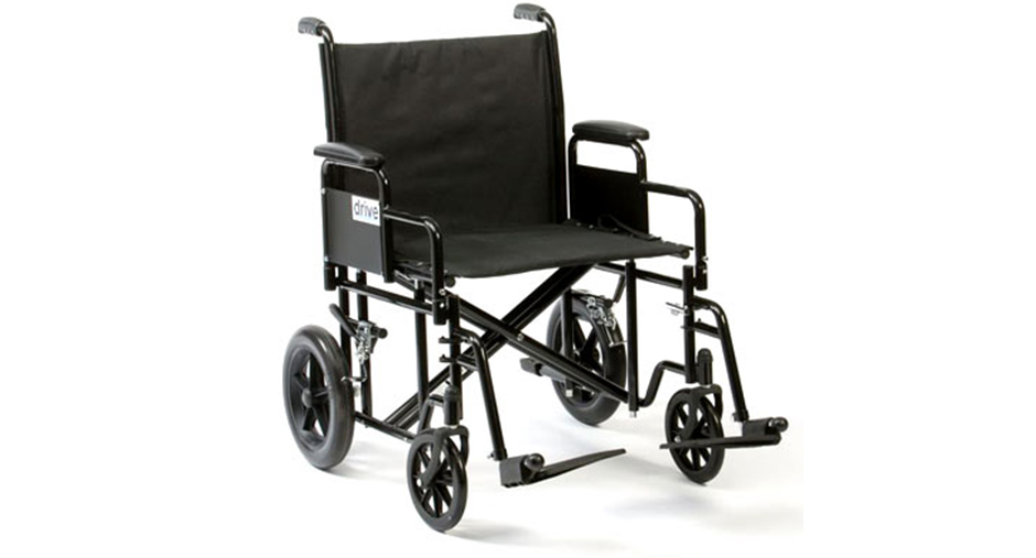 Bariatric Steel Transit Wheelchair