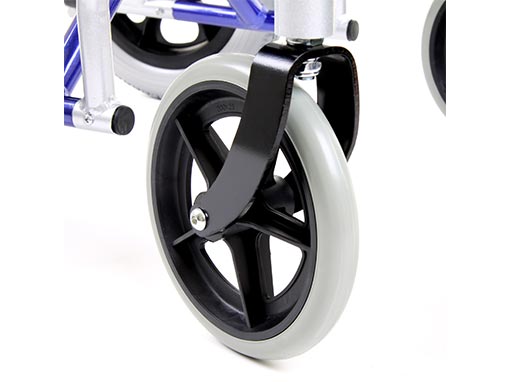 Aluminium Traveller Wheelchair side image