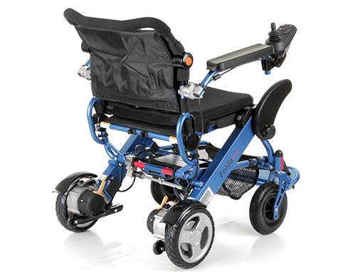 Foldalite Electric Wheelchair side image