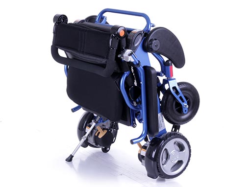 Foldalite Electric Wheelchair Folded